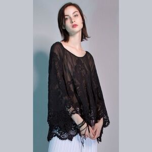 YOANA BARASCHI SAINT-AMOUR EMBROIDERED BLOUSE